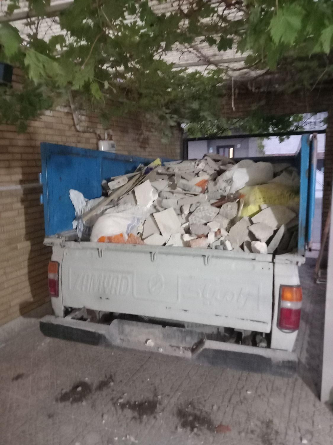 حمل مصالح ساختمانی