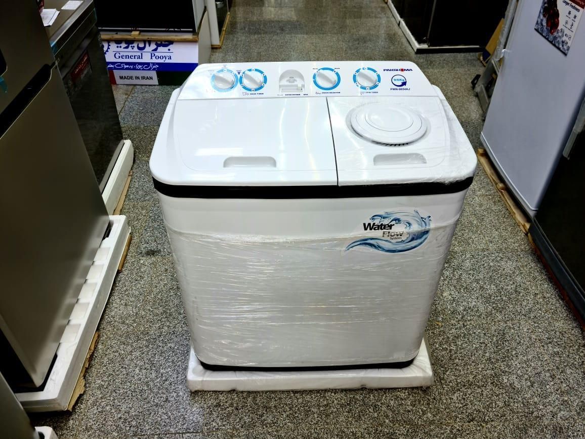 لباسشویی دوقلو پاکشوما ۹ کیلویی مدل PWN9654AJ