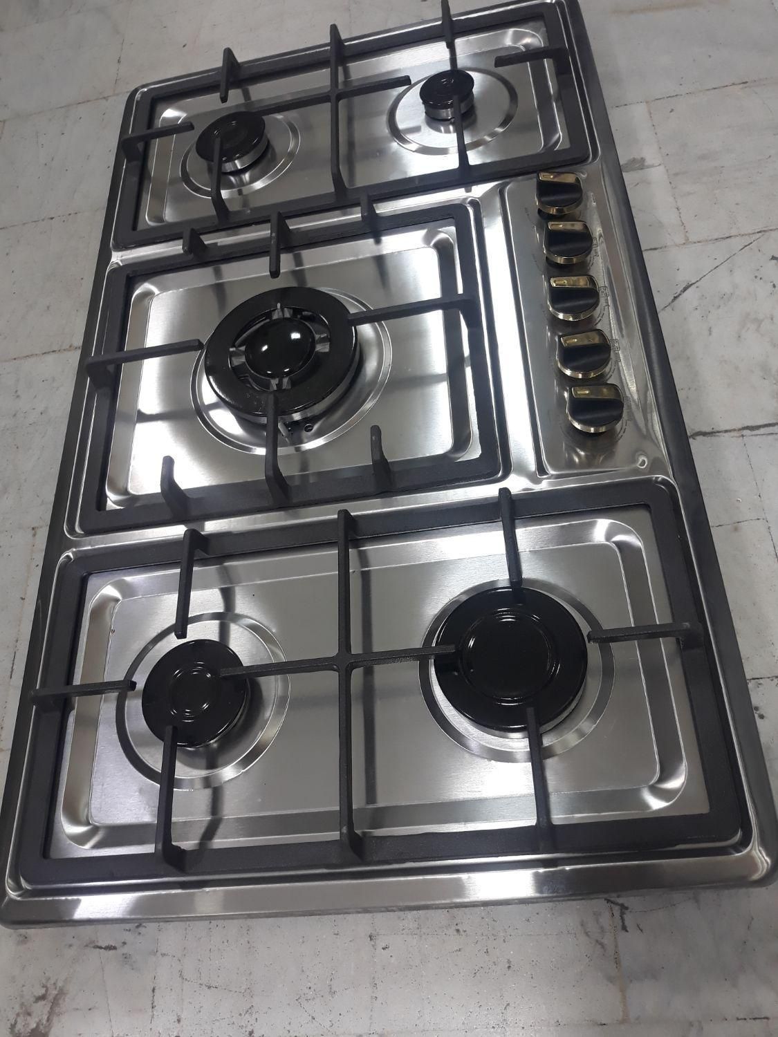 اجاق گاز صفحه ای استیل چدن بوش جنرال