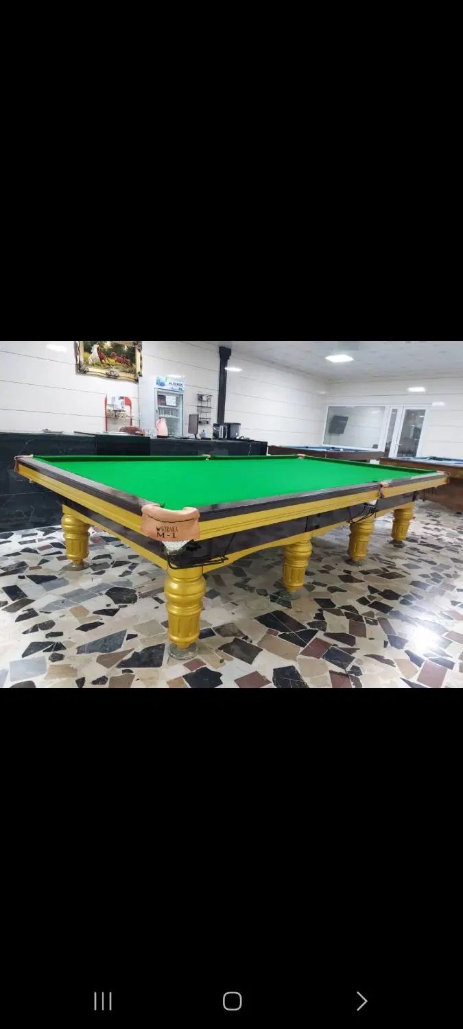 میز اسنوکر ۱۲ فوت خارجی در گرگان