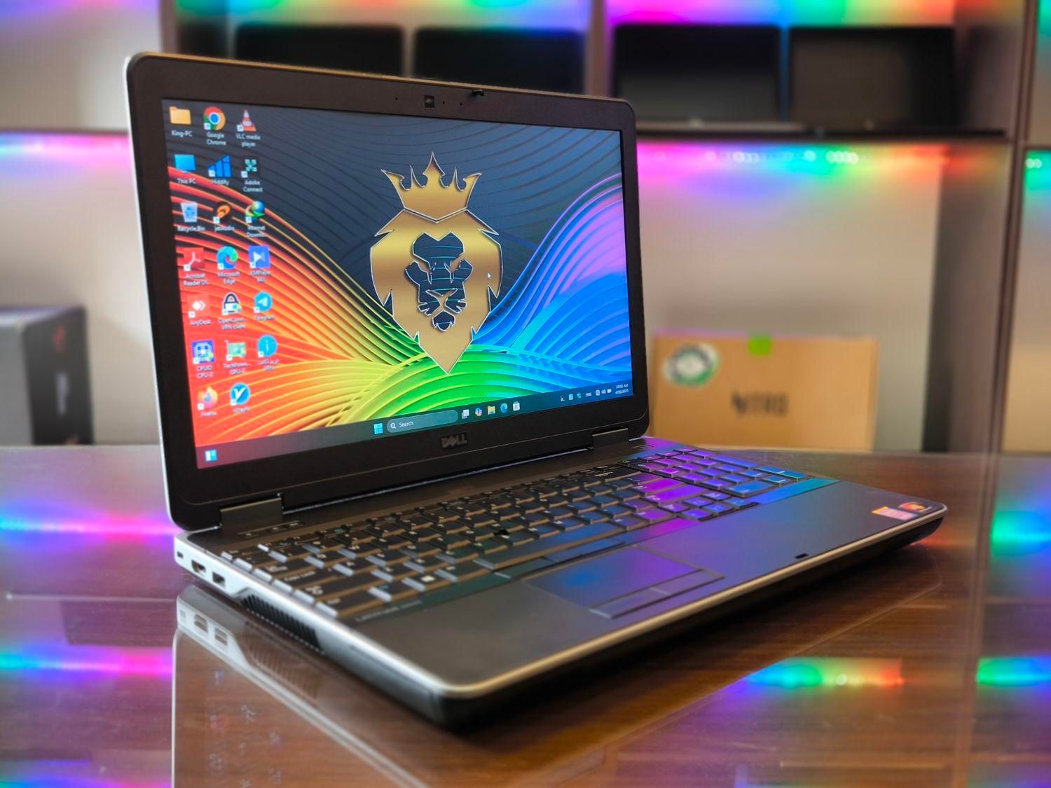 دل ۱۵.۶ اینچ i5-i7 گرافیک ۲ و ۶ باطری SSD شارژر نو