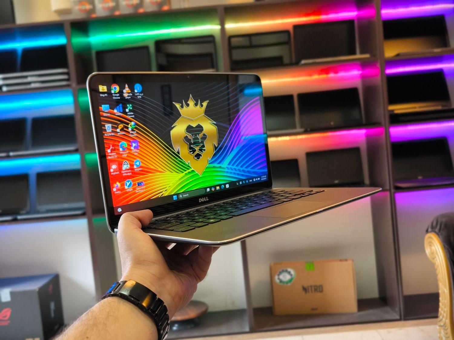 ارزانتر از سلرون ضعیف دل XPS لمسی i7 فوق باریک بخر