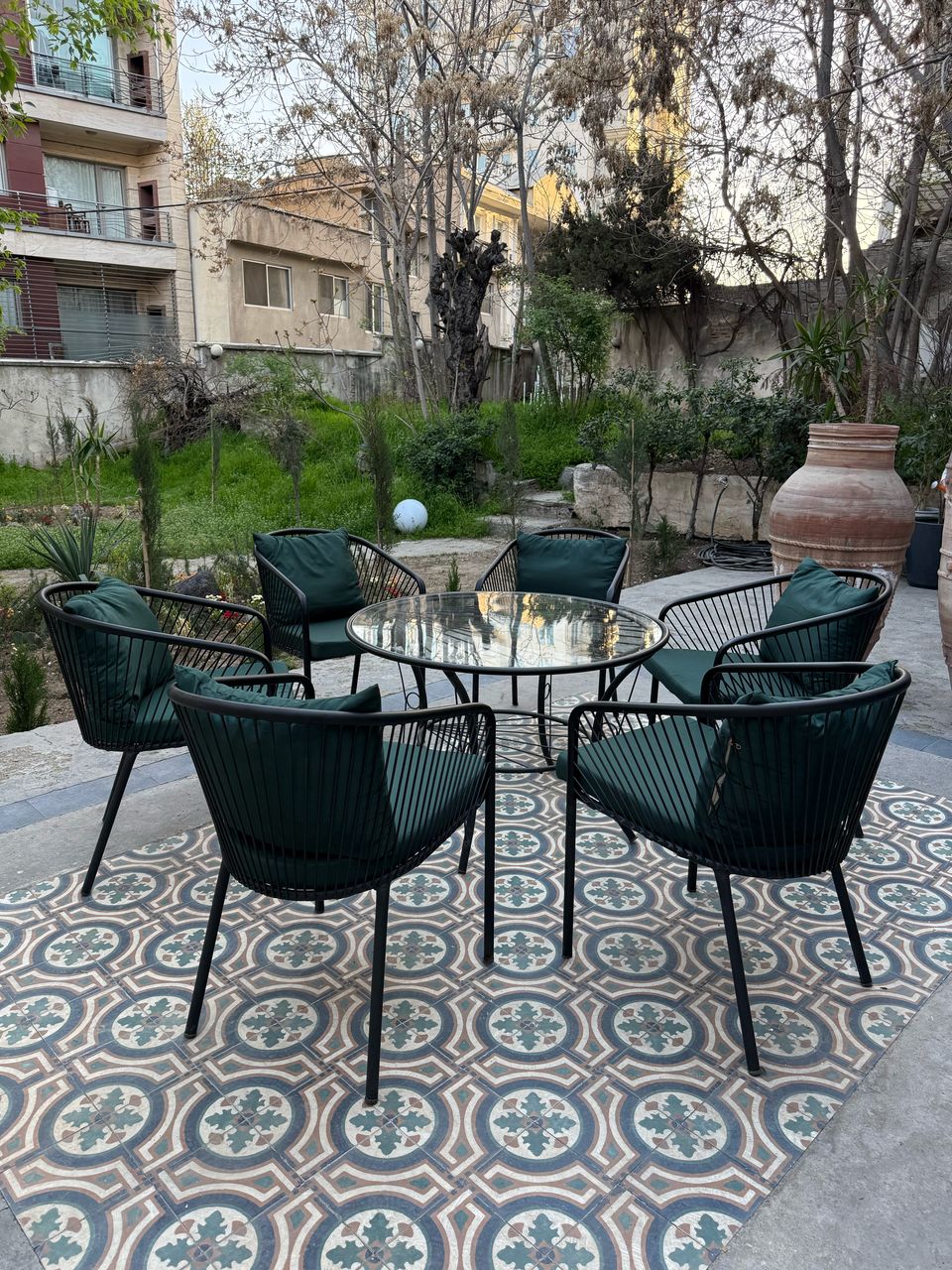 مبلمان باغی ویلایی فرم سازه پارس
