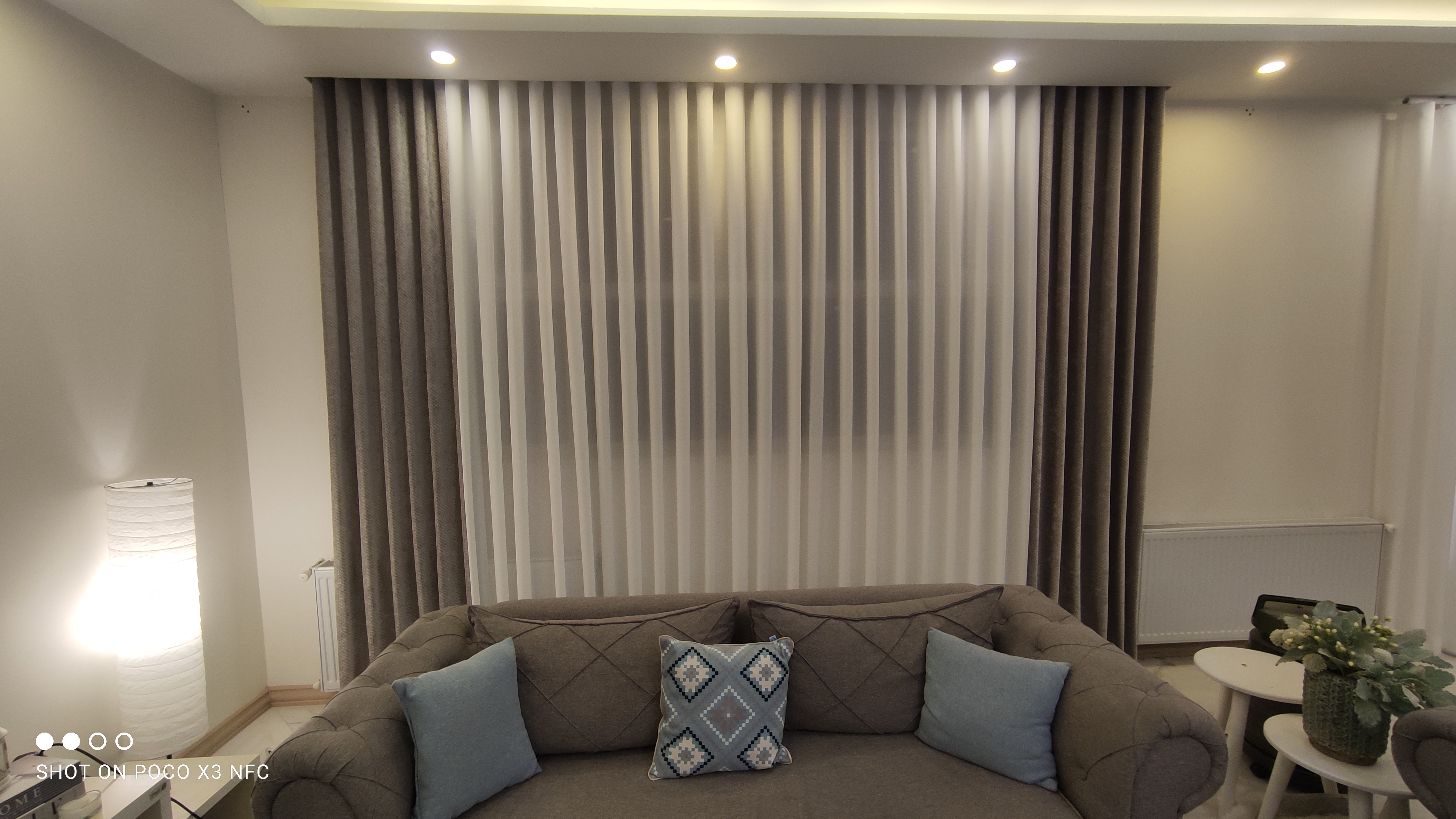پرده مینیمال ترک
