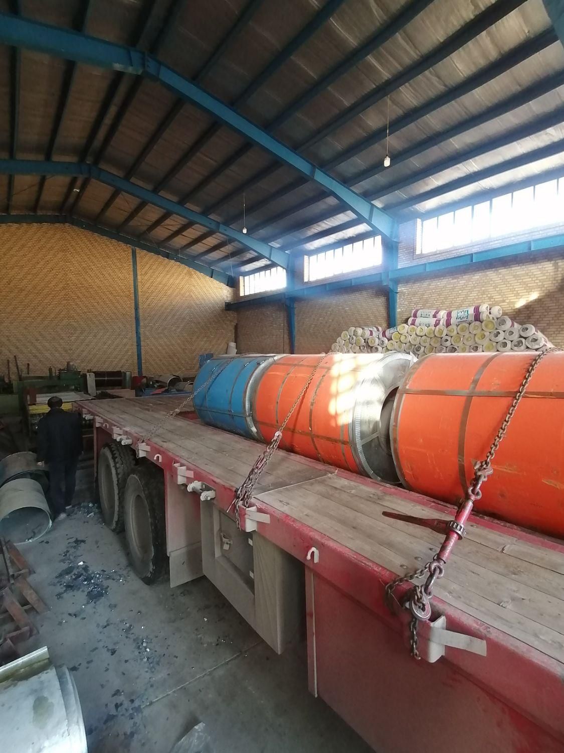ورق شیروانی رنگی گالوانیزه 50مشکی