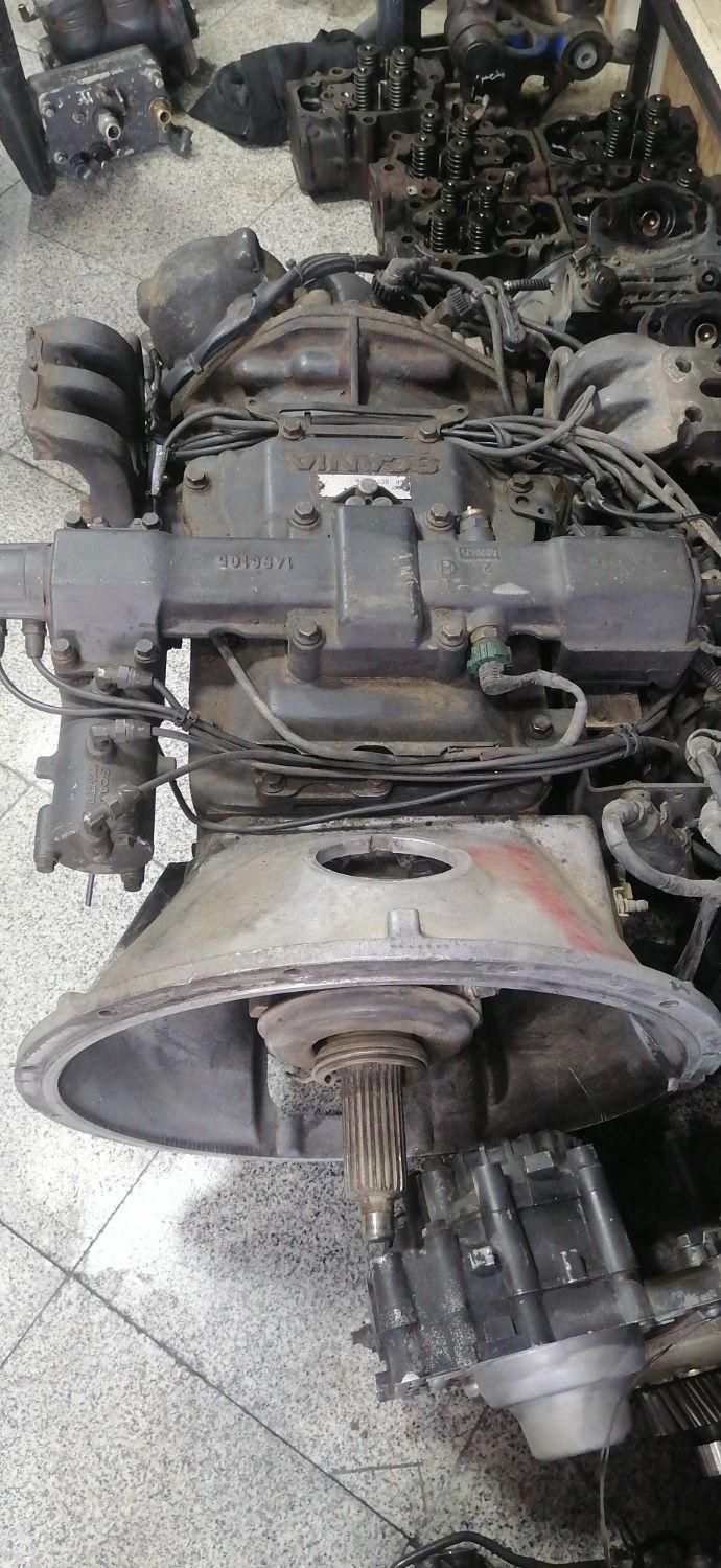 گیربکس کامل مدل 801 اسکانیا