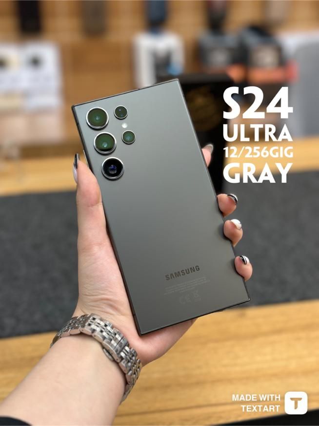سامسونگ Galaxy S24 Ultra با حافظهٔ ۲۵۶ گیگابایت