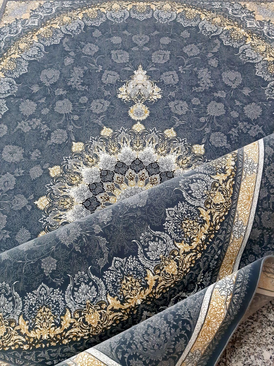 فروش ویژه فرش ۹متری/۱۲۰۰شانه تراکم ۳۶۰۰گلبرجسته