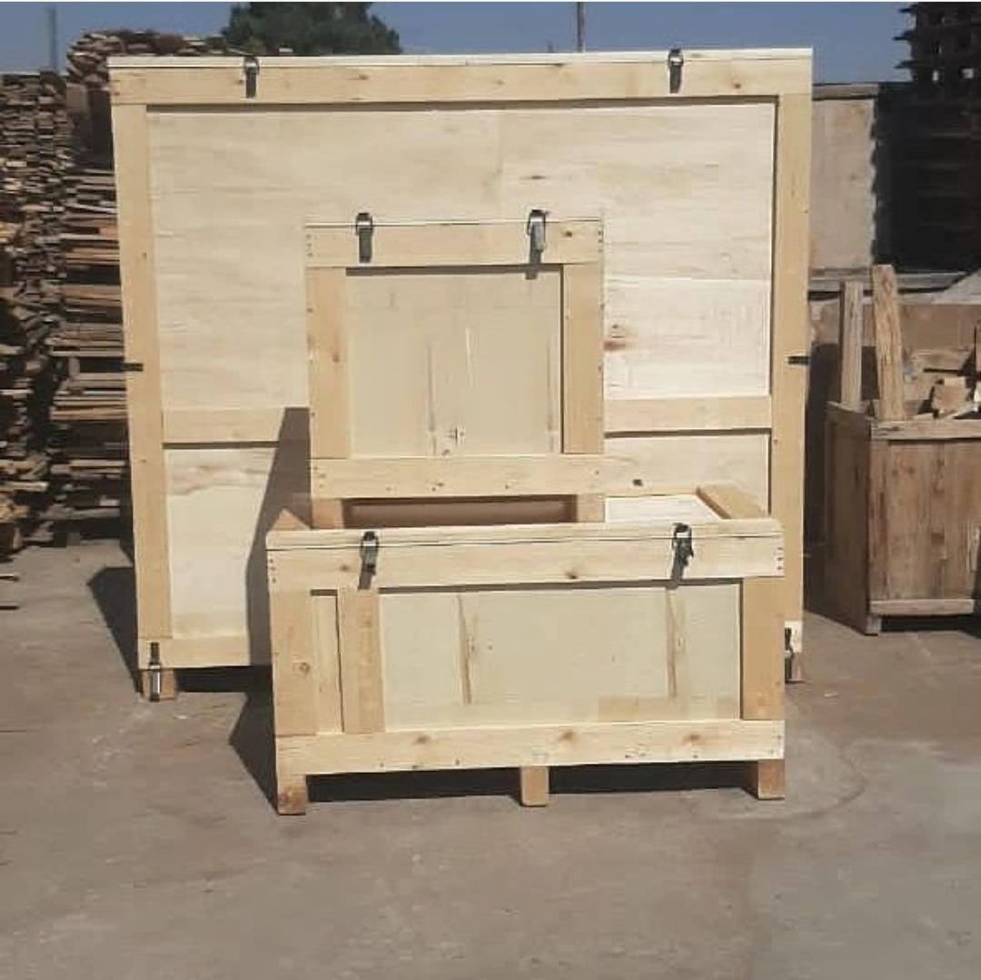 ساخت پالت و جعبه چوبی محمدی