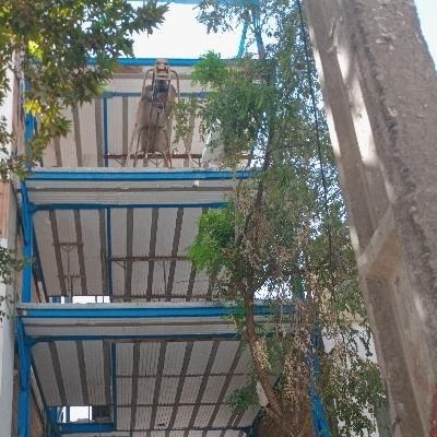 جوشکار ی  اهنگر  جوشکار اسکلت فلزی سازه نگهبان
