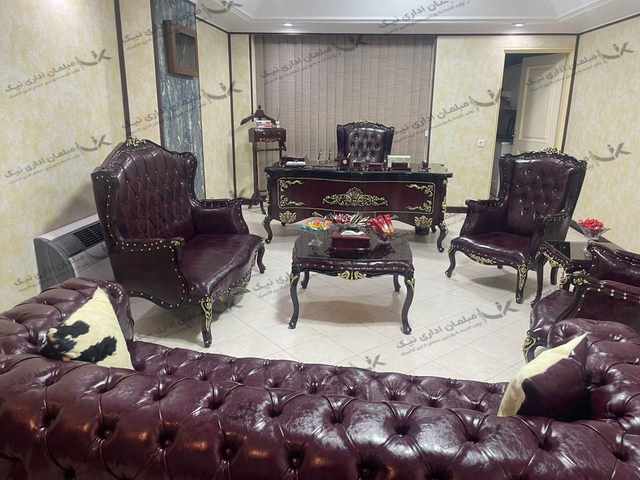 مبلمان اداری & میز مدیریت شیک