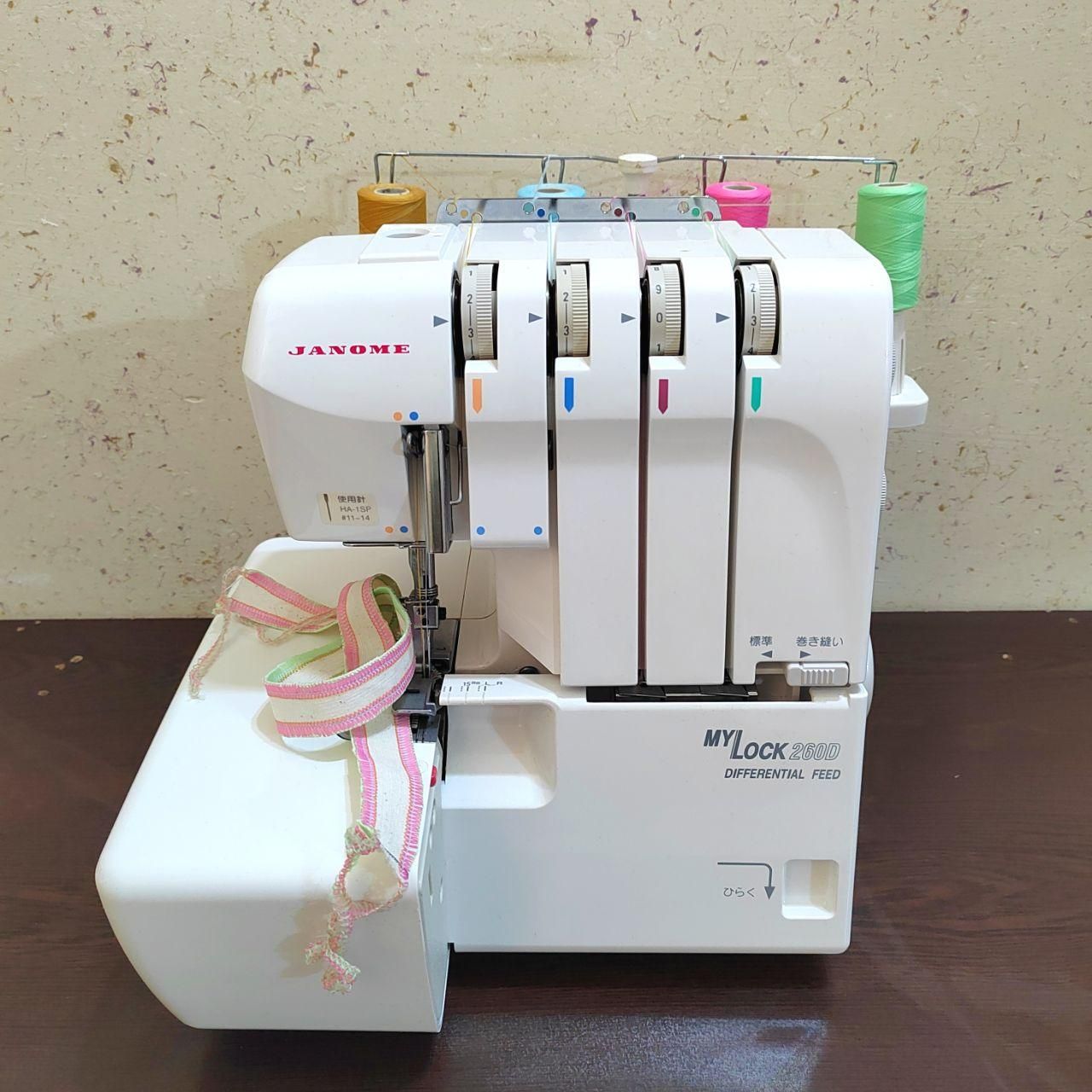 چرخ خیاطی سردوز استوک ژاپنی مارک ژانومه مدل 260D