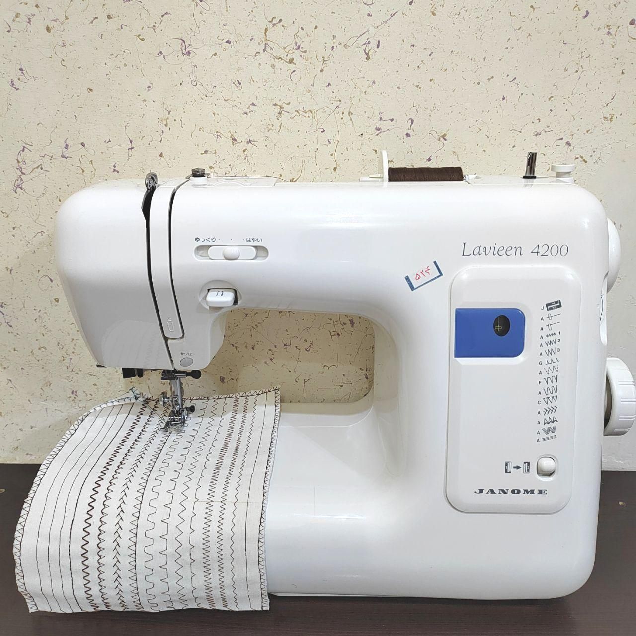 چرخ خیاطی استوک ژاپن مارک ژانومه مدل 4200