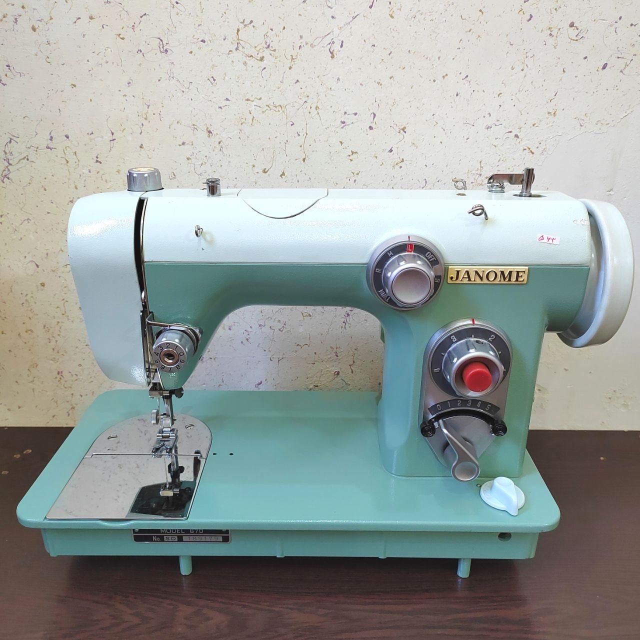 چرخ خیاطی استوک ژاپن مارک ژانومه مدل 670