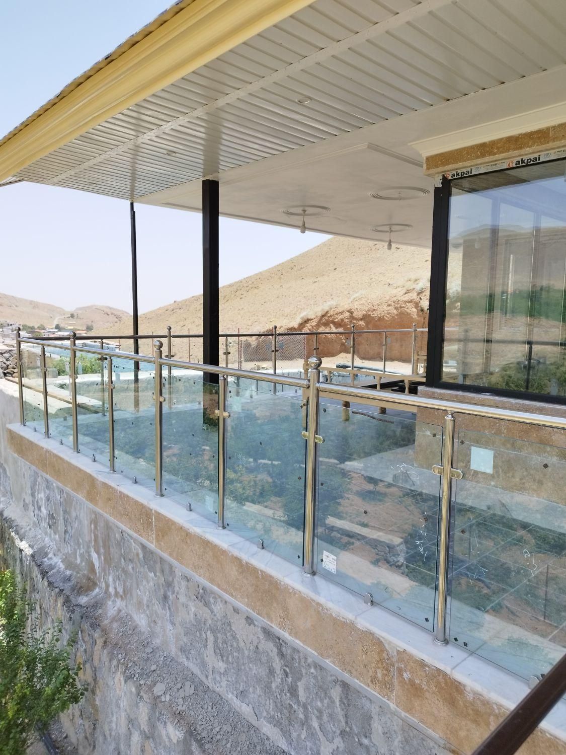 نرده استیل (سکوریت . لمینت)