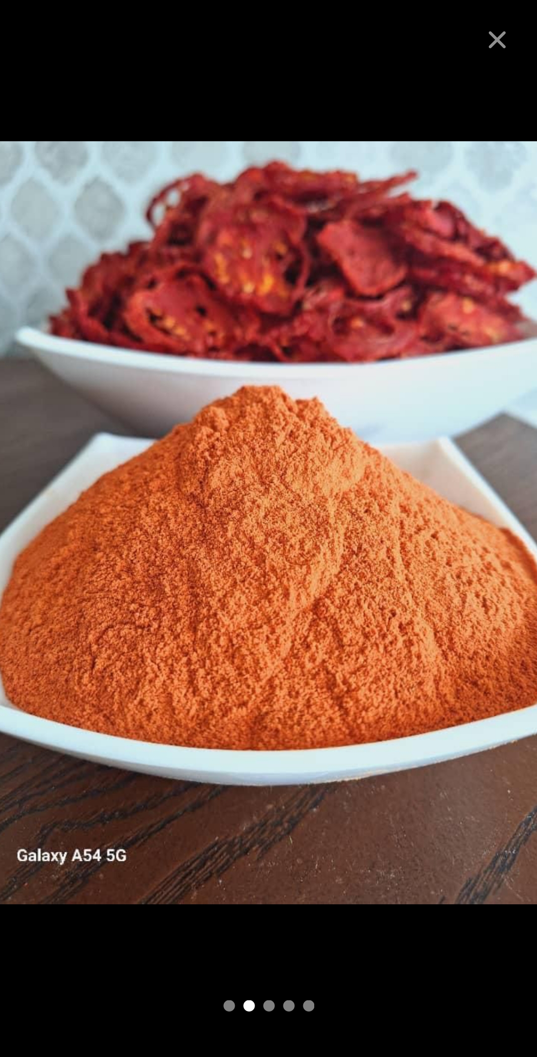 پودر گوجه