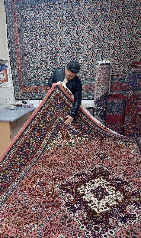 فروش نقد و اقساط فرش دستباف(فرش گلوانی)