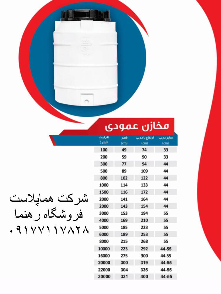 500 لیتری عمودی پلی اتیلن هماپلاست