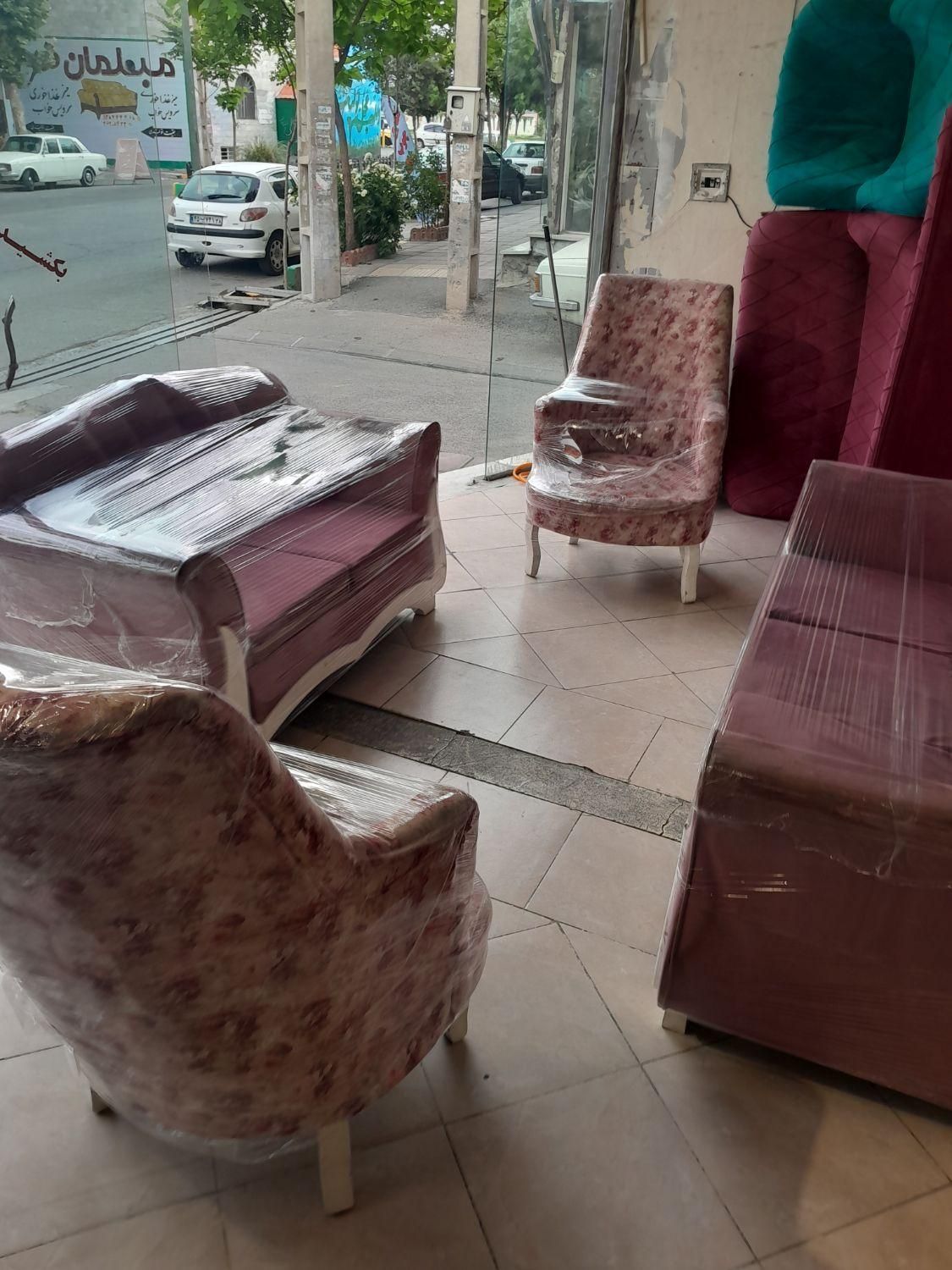 مبل نو راحتی ۷نفره شرکتی کفی نمایشگاهی