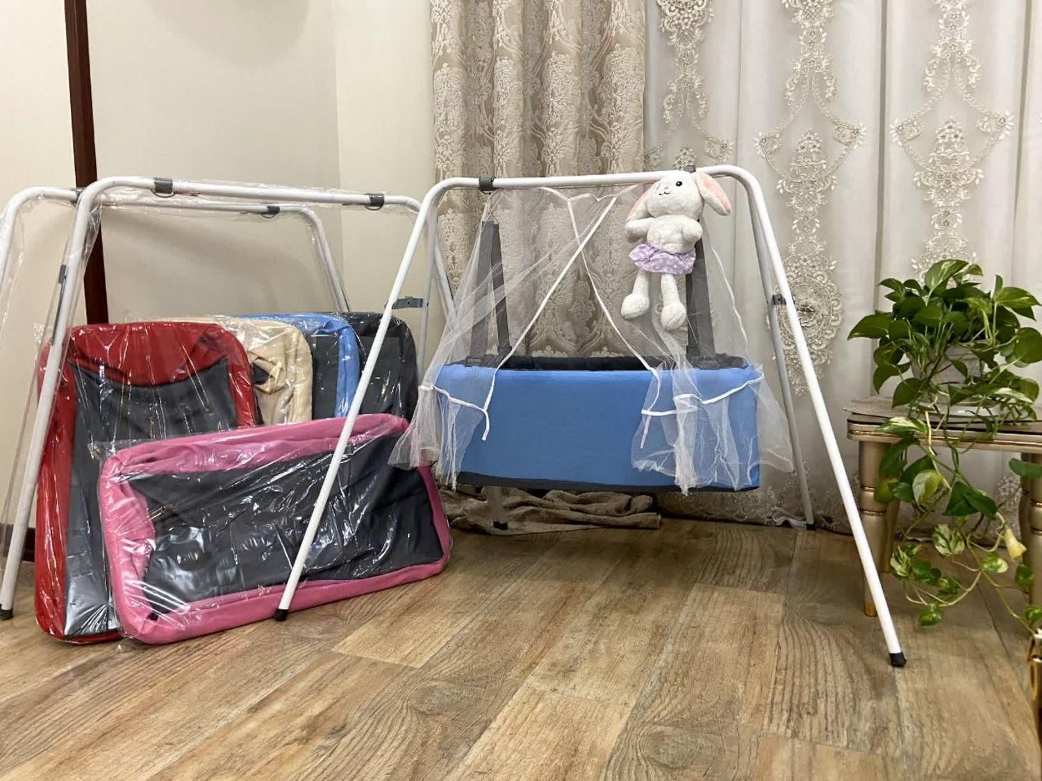 گهواره تابی مخصوص نوزادان کولیکی رنگ بندی کامل