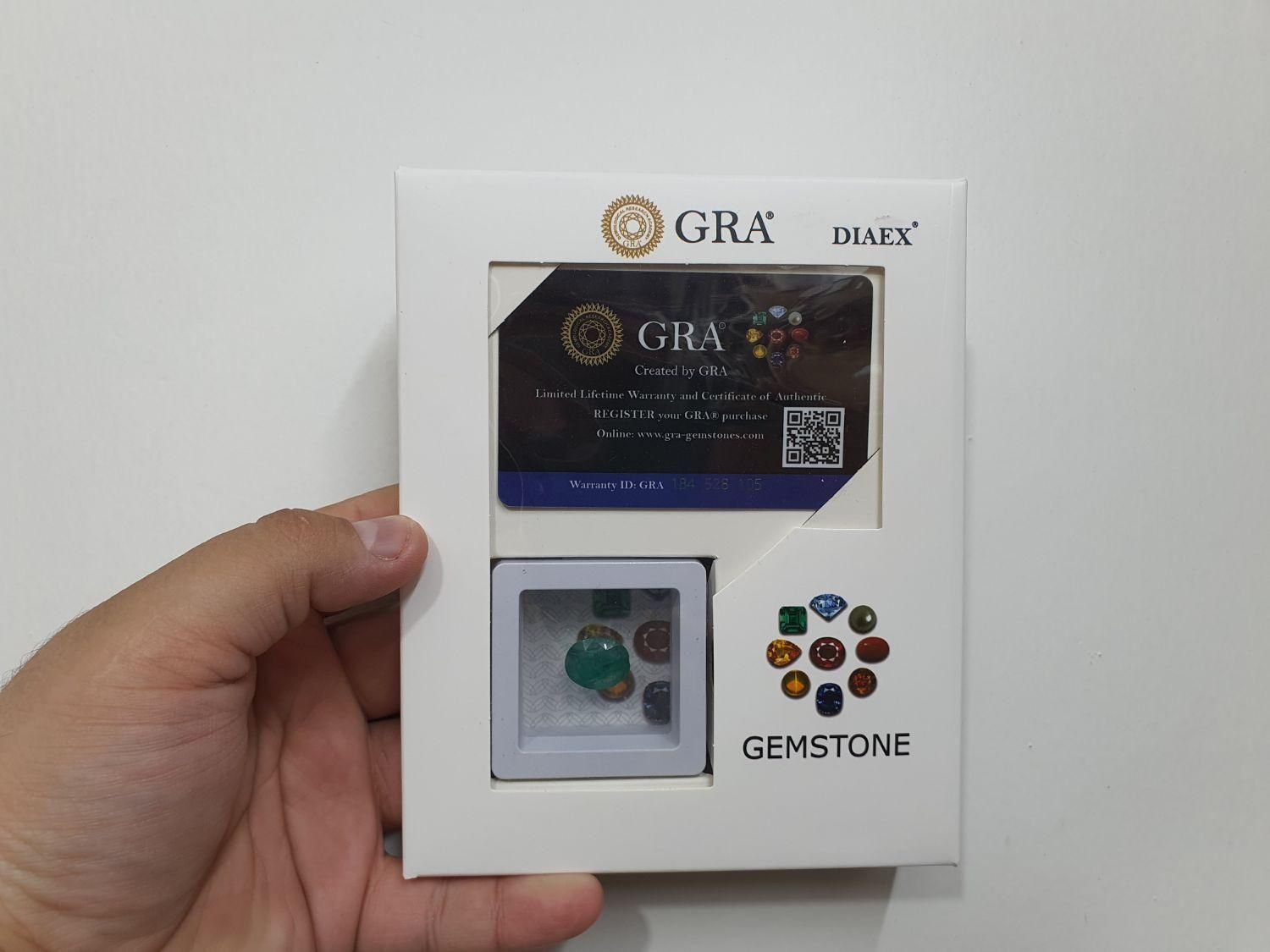 زُمرد شفاف پنجشیر اَفغان GRA آمریکا رهگیری آنلاین