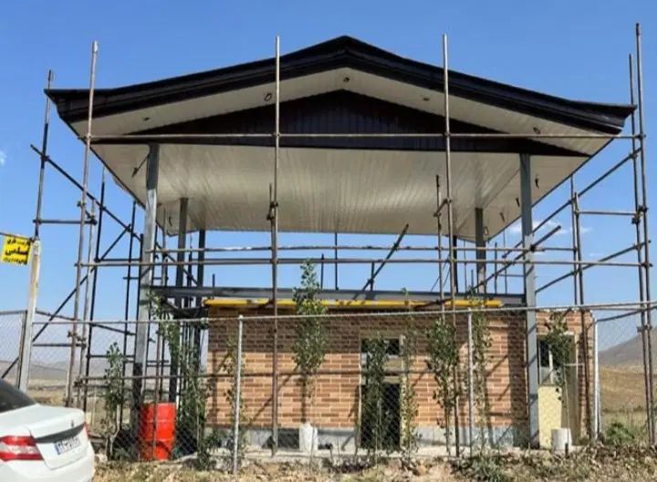 اهن الات ارسال به کهندان دامپا سفید 2متری 10×10
