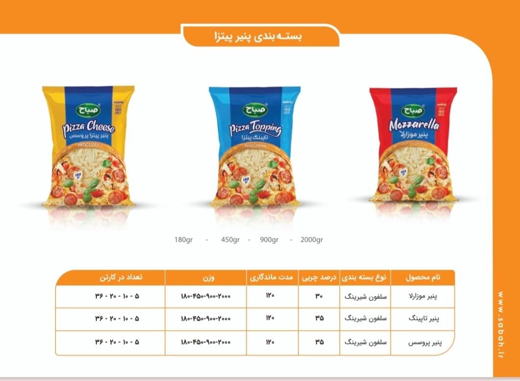 پنیر پیتزا با طعم کره ای