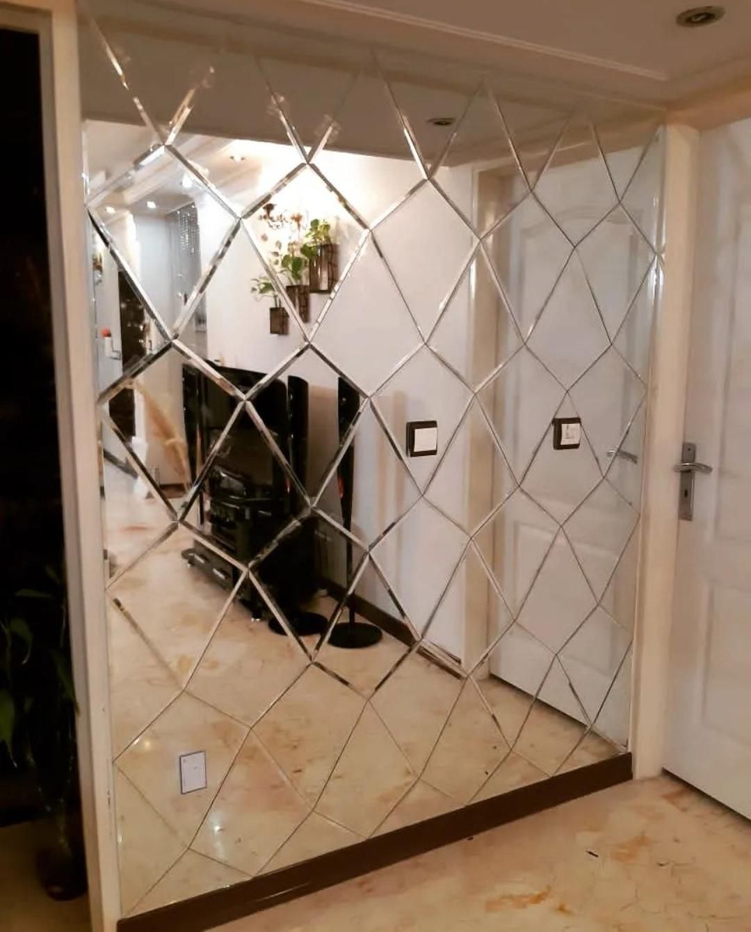 آینه دکوراتیو طرح الماس