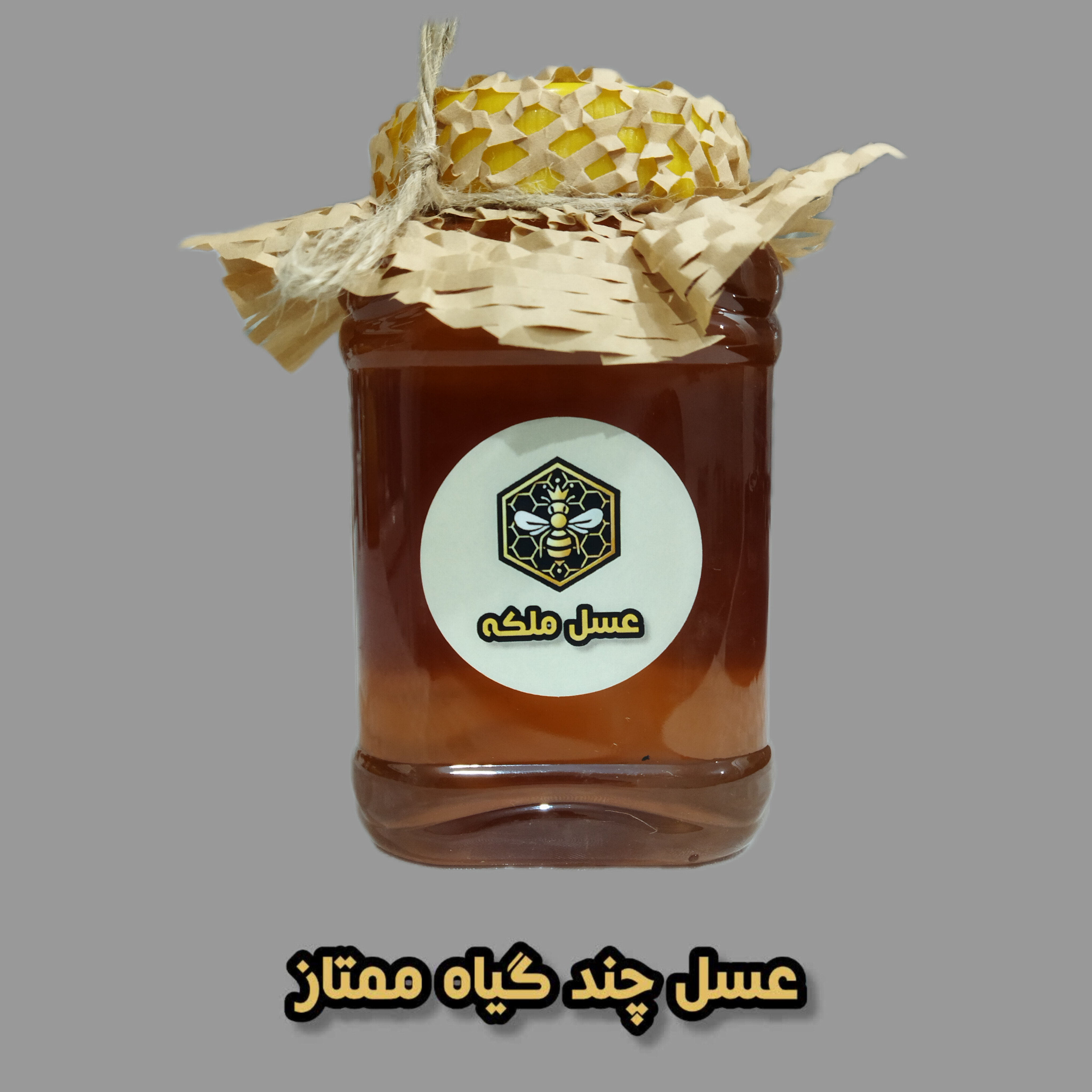 عسل چندگیاه ممتاز 1 کیلویی (بابرگه آزمایش)