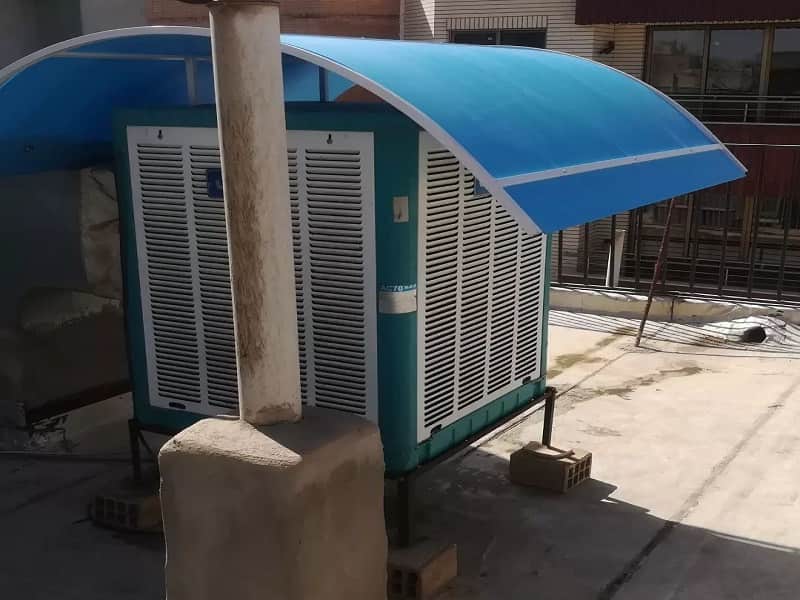 سایبان برای کولر آبی