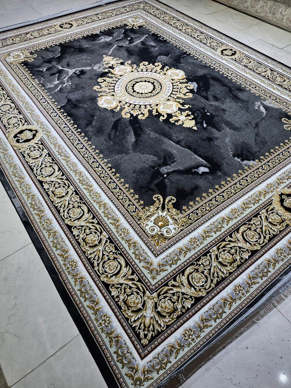 فرش ورساچه سرمه ای 1200