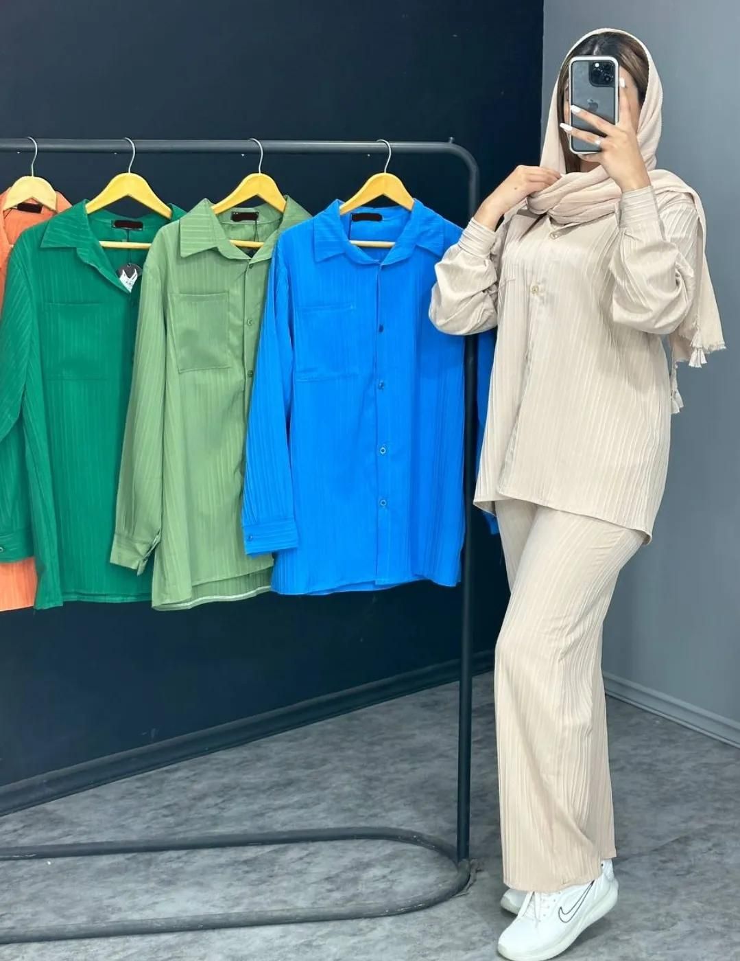ست بلوز و شلوار زنانه برند ایوا مدل کلاسیک