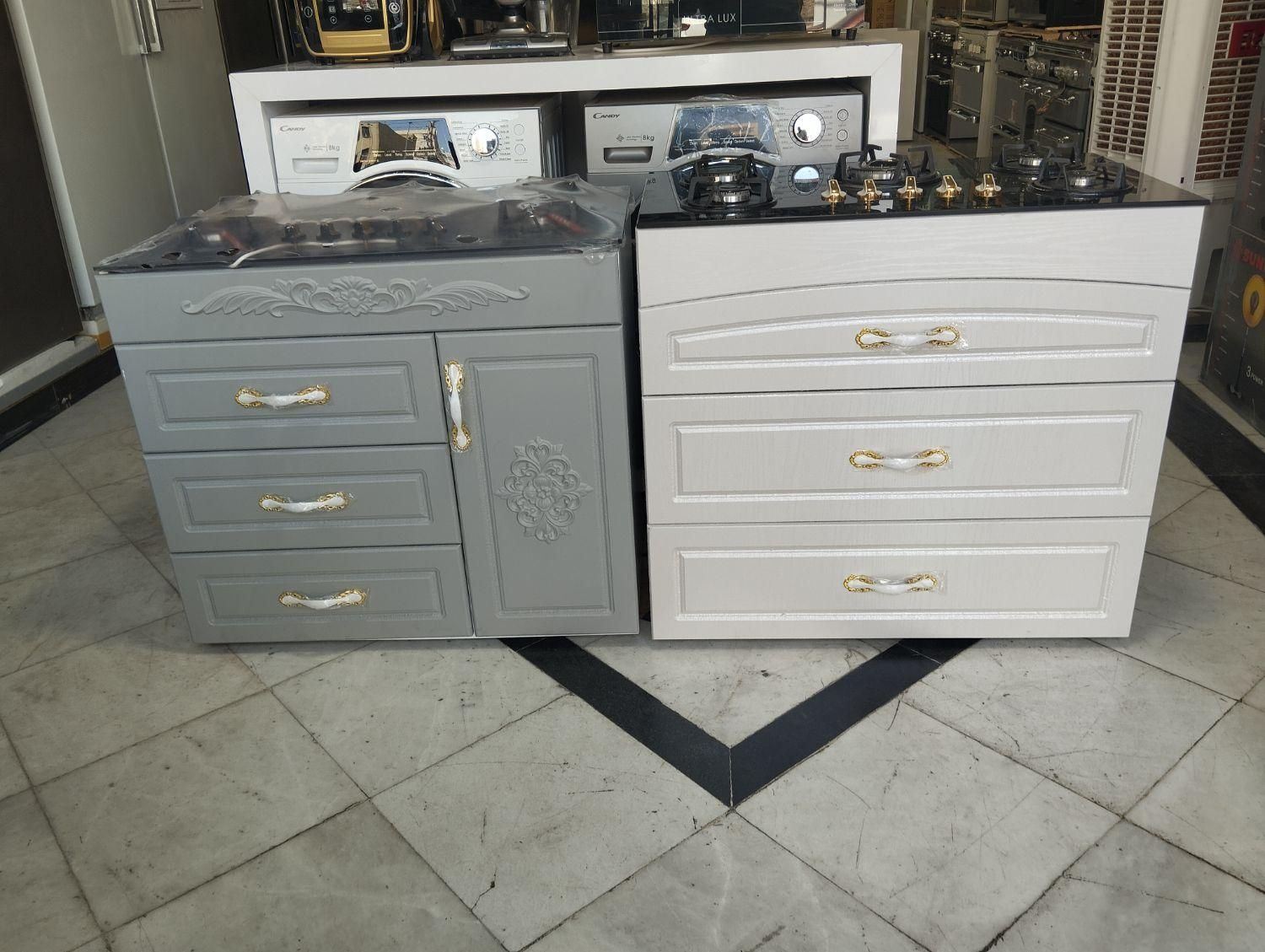 اجاق گازطرح فر کابینی 6612mdf5 ام دی اف