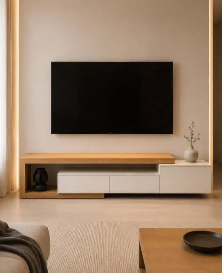 میز ال ای دی دوتکه(minimalist)235code