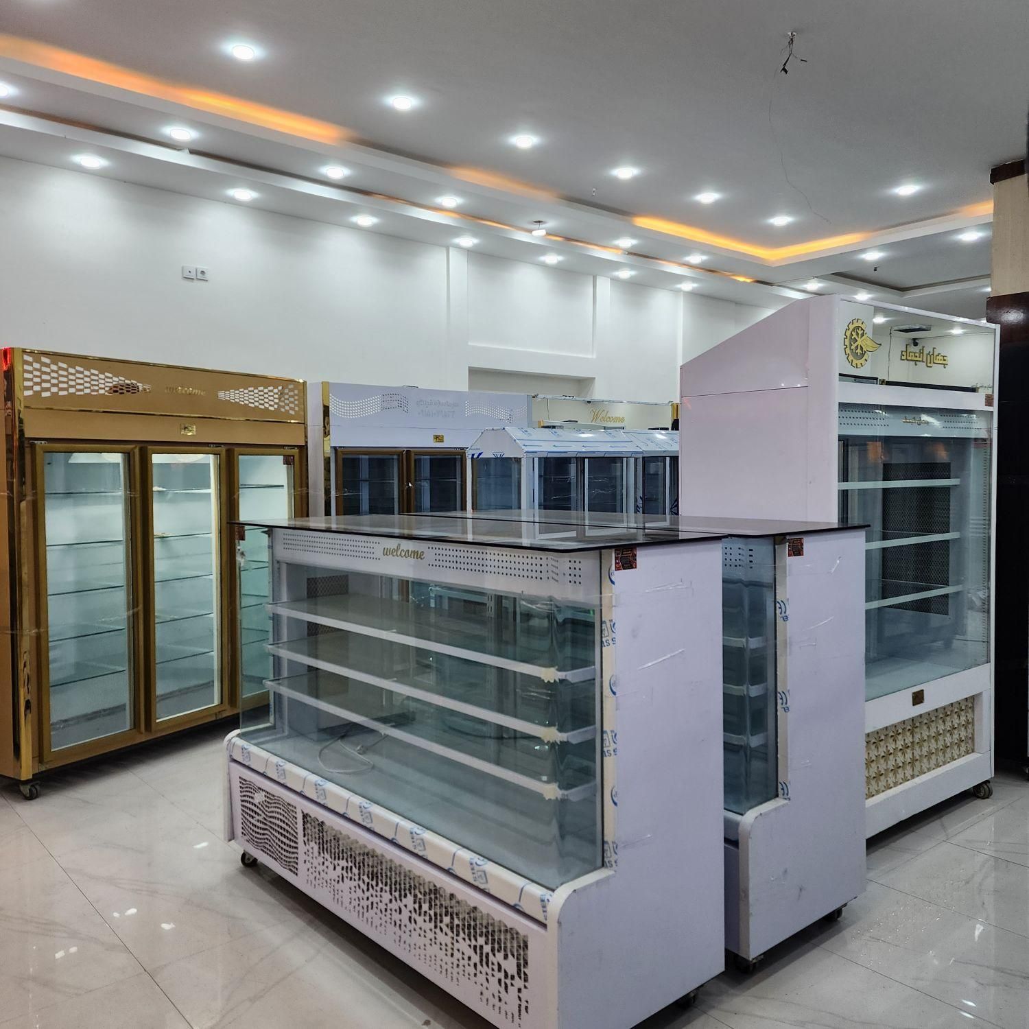 یخچال ایستاده ویترینی فریزر ایستاده بستنی مرغبر