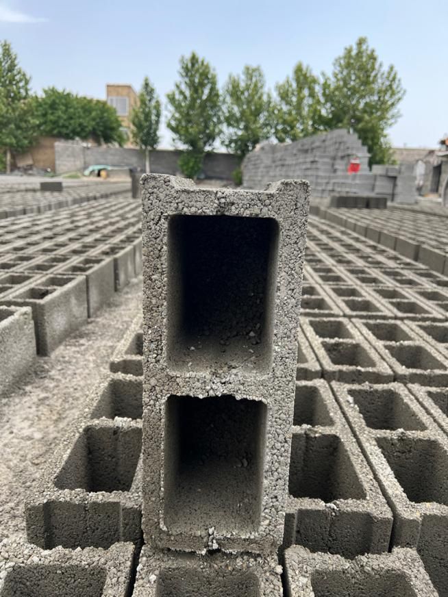 بلوک سیمانی،پوکه ای پرسی درجه 1(هایپر مصالح حسنپور