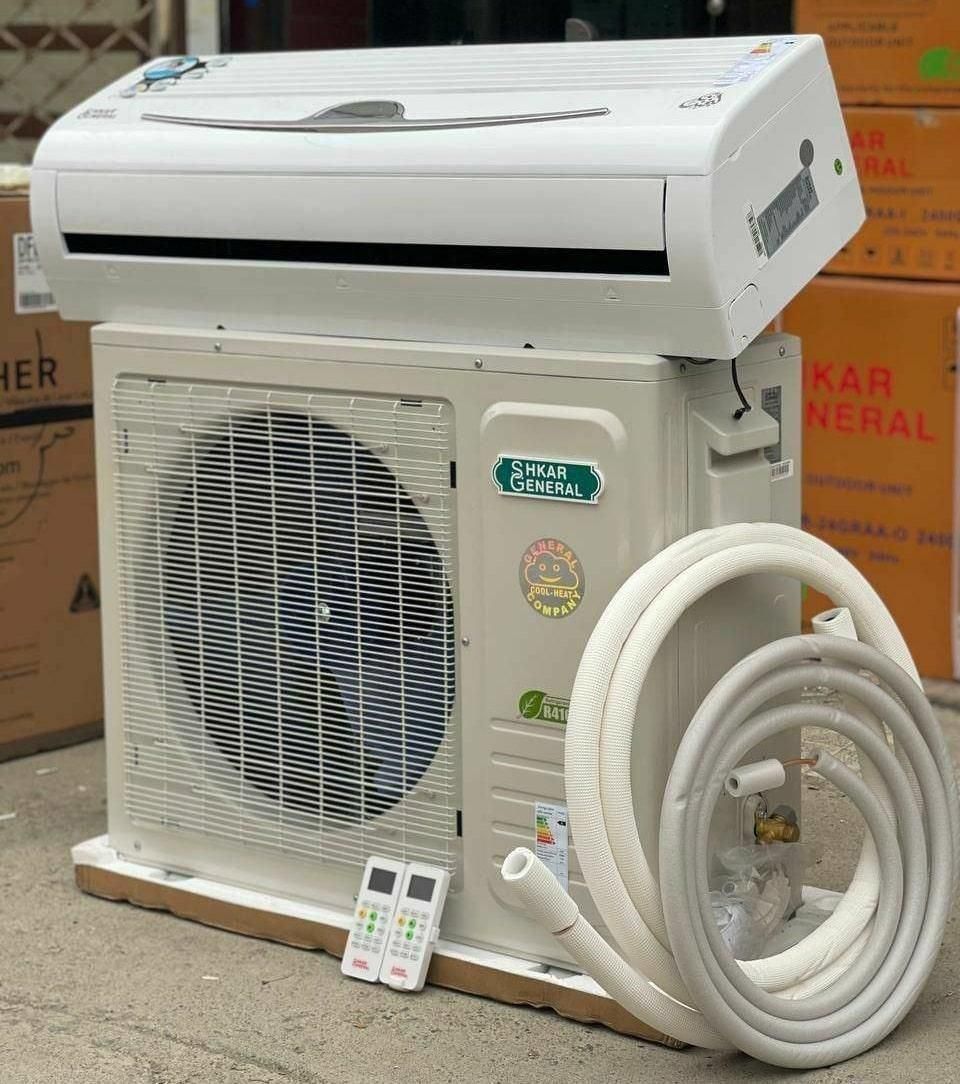 کولر گازی ۲۴ هزار جنرال شکار لبخند مدل GNR-24GWAA