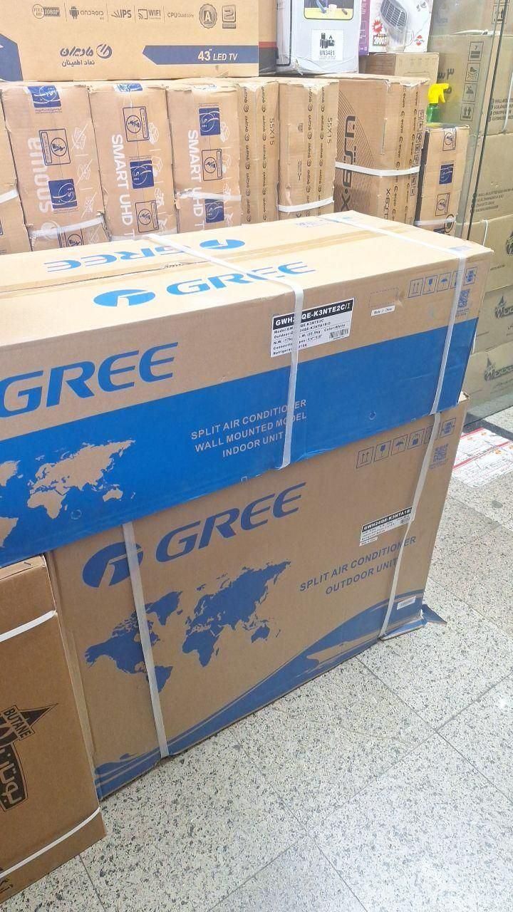 کولر گازی گری GWH 24QE-K3NTEC کیت وایفای T3