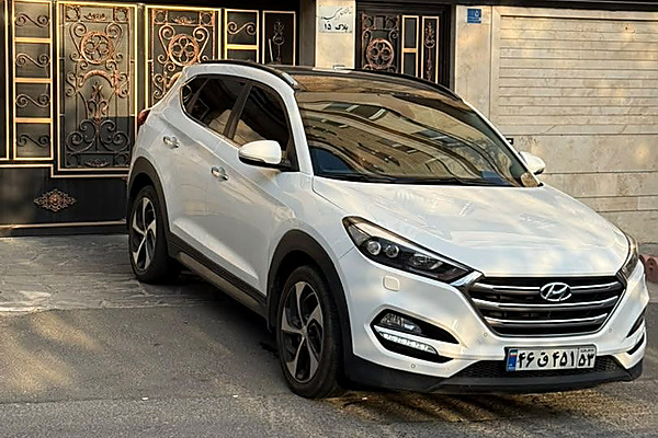 فروش هیوندای توسان تک رادار سفید | قیمت 7.900 T