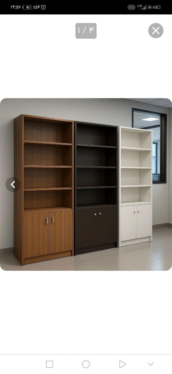 انواع کتابخونه وجاکفشی