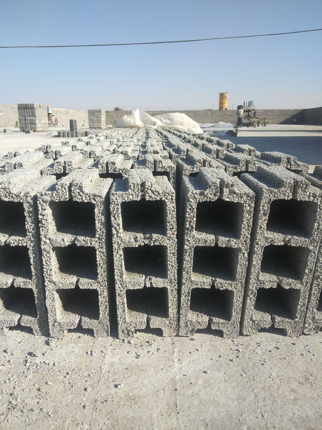 بلوک عرض15 و دوجداره، سبک و مقاوم،ارتفاع استاندارد