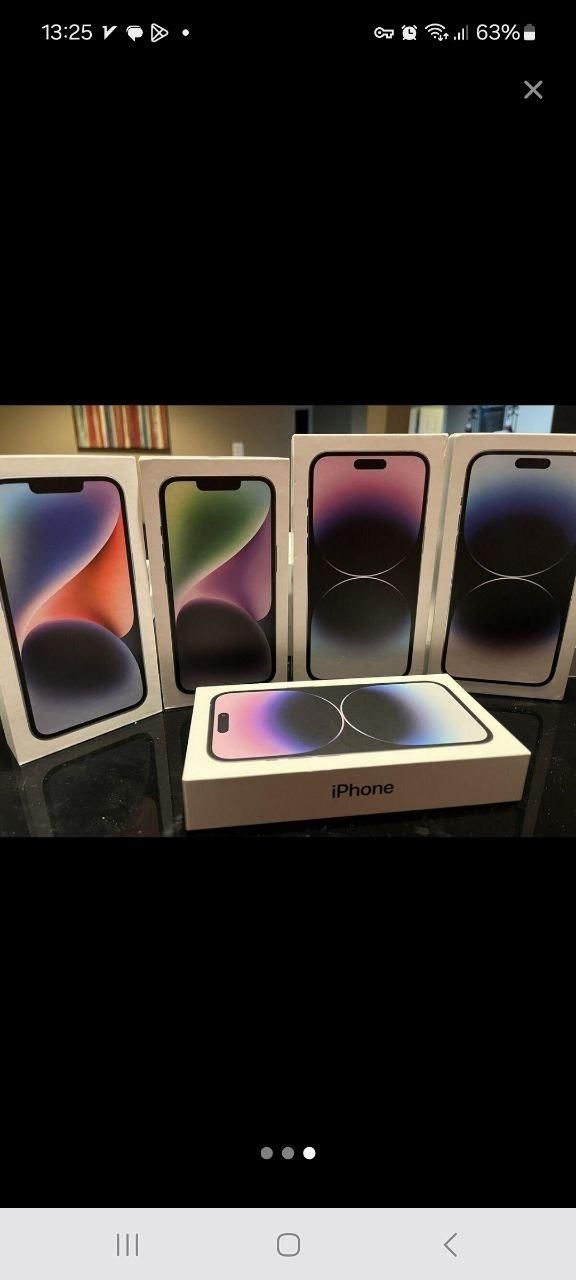 اپل iphone 14 با حافظهٔ ۱۲۸ گیگابایت