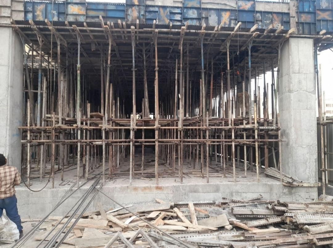 داربست فلزی زنگی آبادی