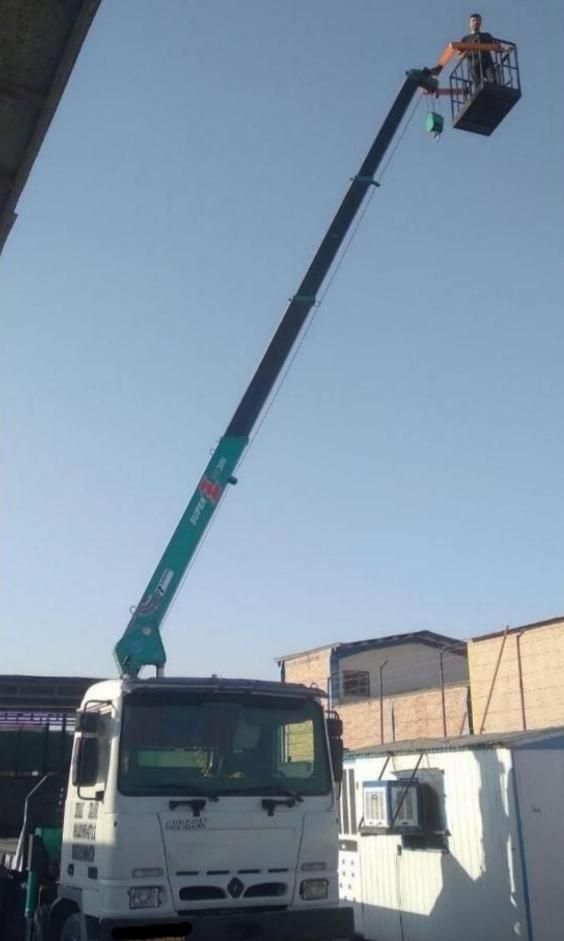 اجاره خدمات جرثقیل دکل بلند