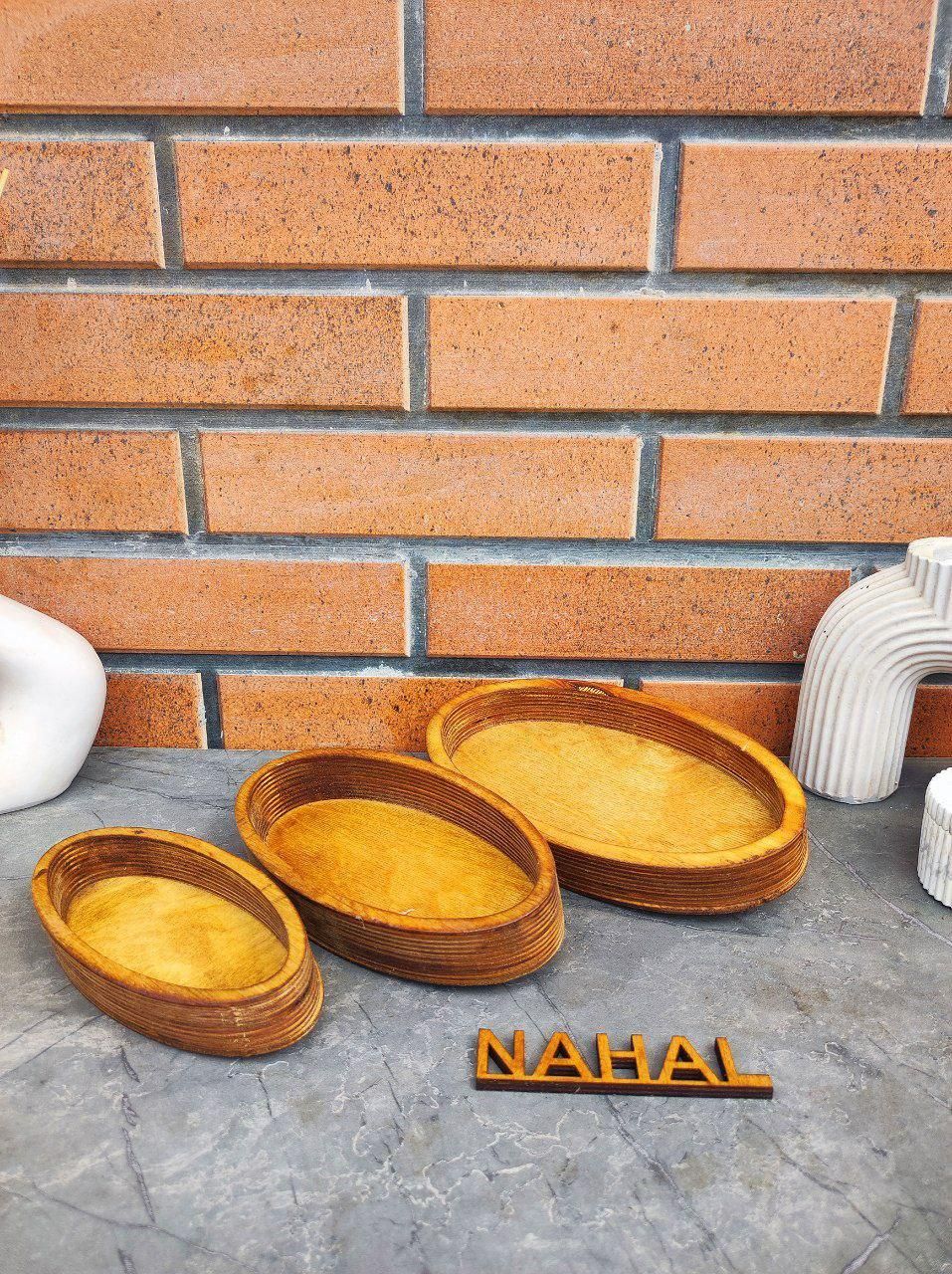 سینی بیضی شات چند خانه