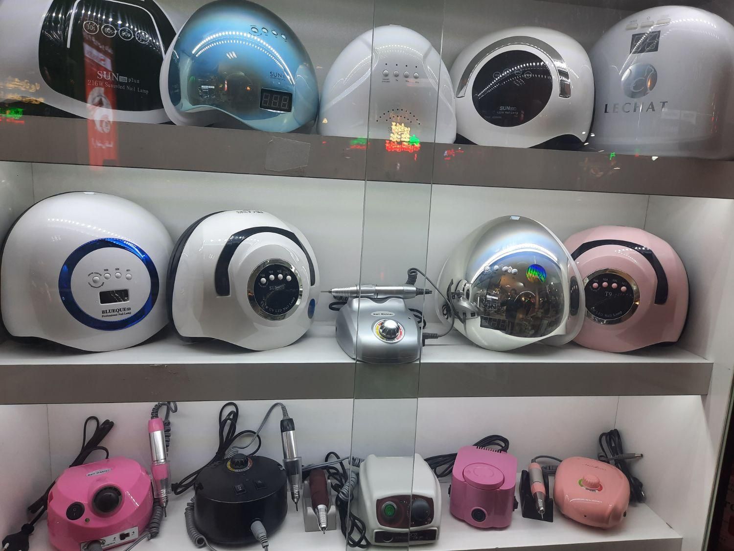 پک کامل کاشت ناخن سوهان برقی