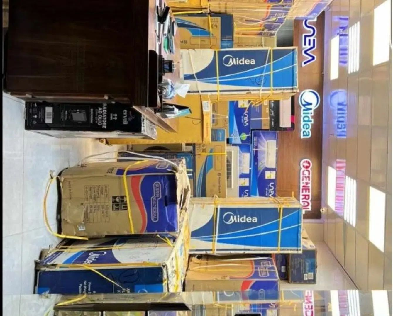 کولر دوتیکه گازی پخش ایوولی یونیوا سوپر جنرال مدیا در سوسنگرد