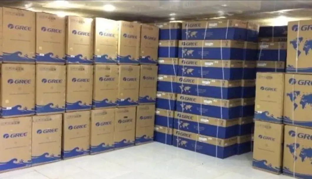 کولر دوتیکه دیواری ایستاده اسپیلت گازی گریDSHGKG