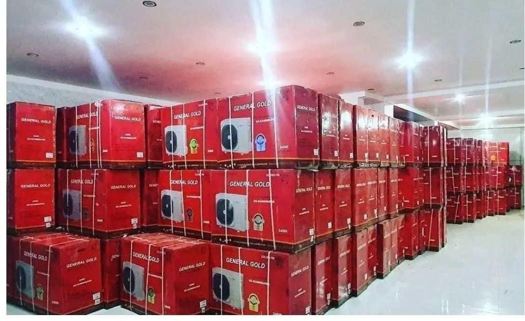 کولر دوتیکه اسپلیت ایستاده گازی جنرال GG-S30SVITLL