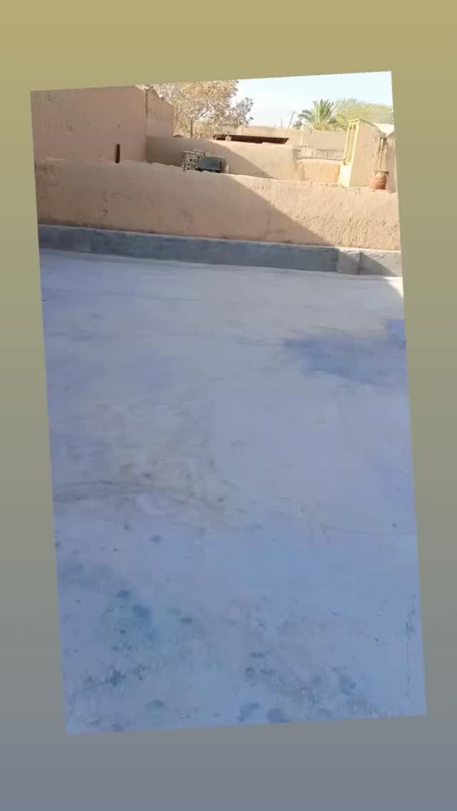 عایق کاری پشت بام کار آقای پارسایان